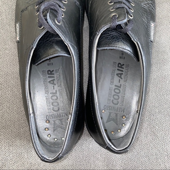NEW Mephisto Black Shoes - Picture 3 of 4